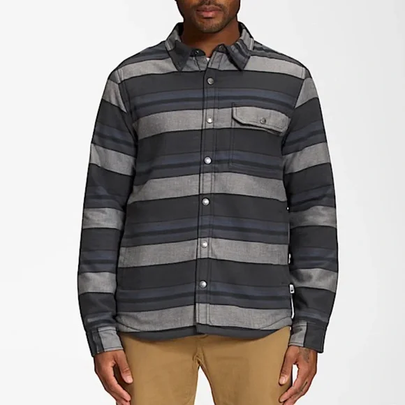 THE NORTH FACE Men's Flannel Shirt size XXL gray