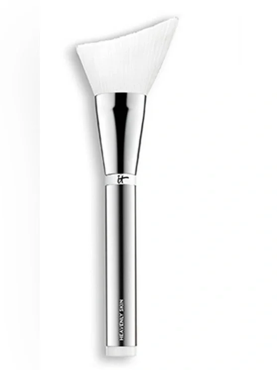 It cosmetics White and Silver Foundation Brush