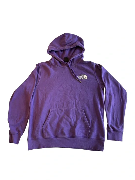 The North Face Men's Purple Hoodie Pullover