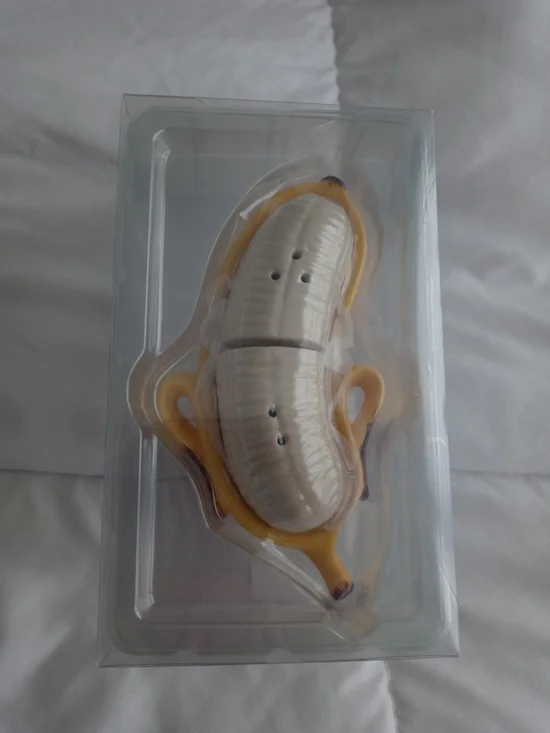 Banana Salt and Pepper Shaker Set - Yellow & Cream