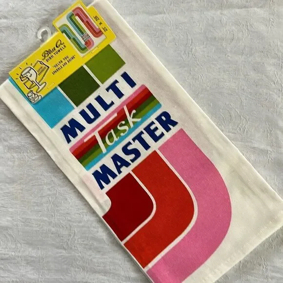 Blue Q Cotton Dish Towel  - Multi Tasker Master