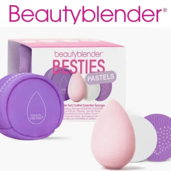 BeautyBlender Besties Pastels Blend‎ & Cleanse Starter Set