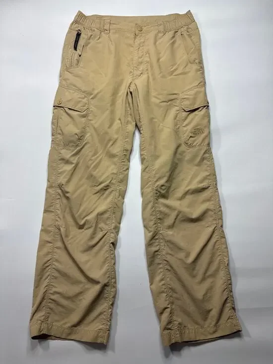 The North Face Men's Tan Casual Hiking Outdoors Cargo Pants - Size S (30x29)