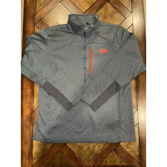 Men's The North Face 1/2 Zip Lightweight Athletic Pullover Size XL‎