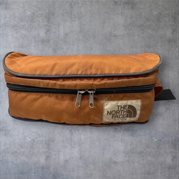 Vintage The North Face Waist Pack Fanny Pack – Burnt Orange Made in‎ USA 70s/80s