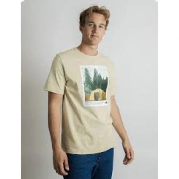 The North Face Mens XL Graphic 100% Recycled T-Shirt Hiking Gorpcore‎ Camping