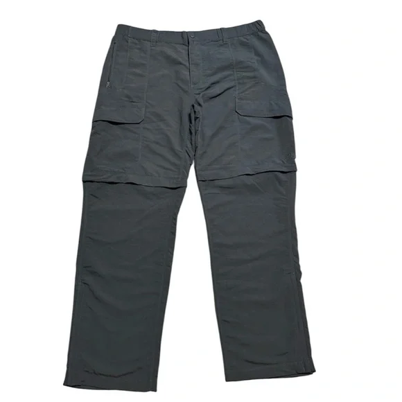 The North Face convertible outdoor pants size XL gray