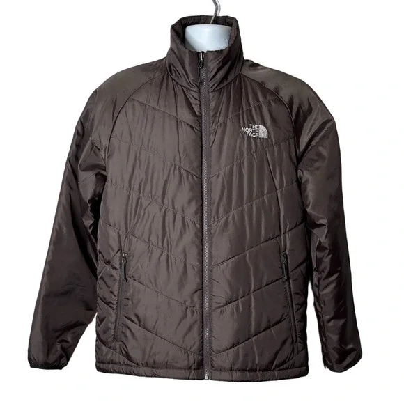 The North Face Men's Brown Puffer Jacket, medium