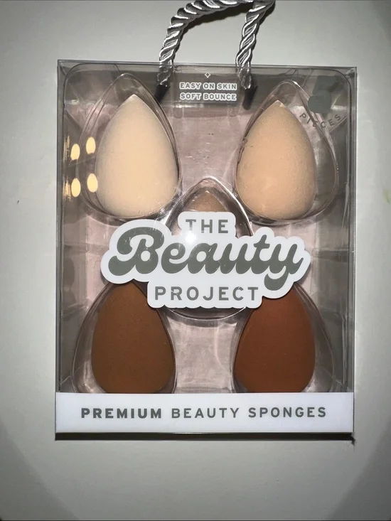 Premium Makeup Sponge Set - Beige & Brown