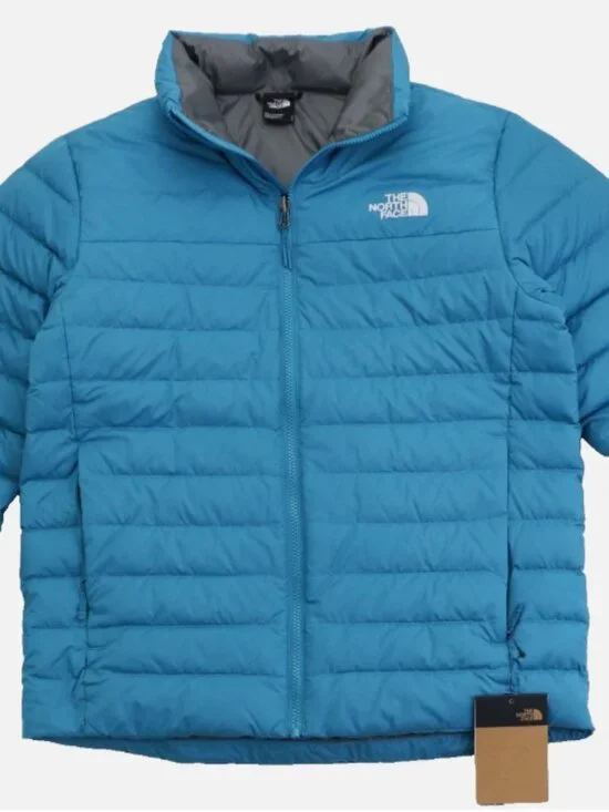 The North Face Men’s Minoqua Down Jacket 600-fill DWR Digital Blue Color Size S