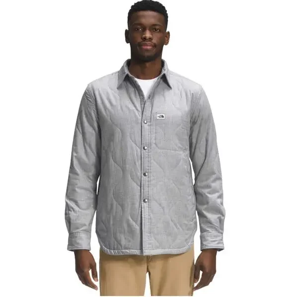 The North Face Quilted Overshirt Coat Jacket Layer Outdoor Small