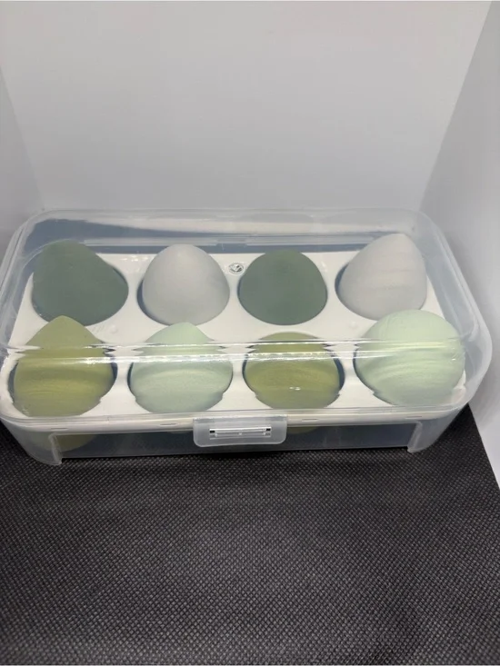 Green Gradient Makeup Sponge Set