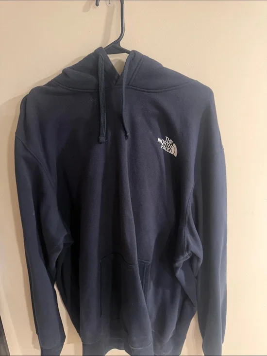 The North Face Men's Dark Blue Pullover Hoodie