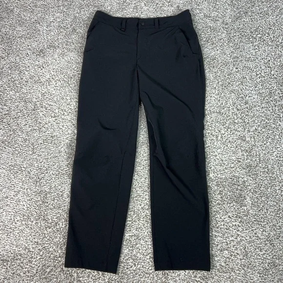North Face Pants Mens 32x30 Black Chino Travel Hiking Casual Logo Gorp Outdoor