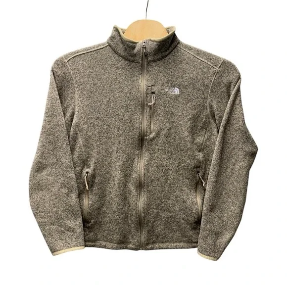 The North Face Gordon Lyons Full Zip Fleece Jacket Mens XXL Green Heather