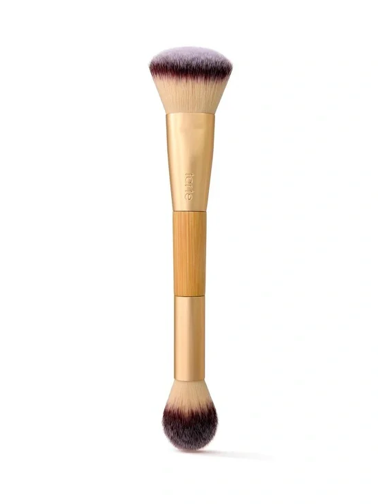 Tarte double-ended cream & powder cheek blush brush NEW