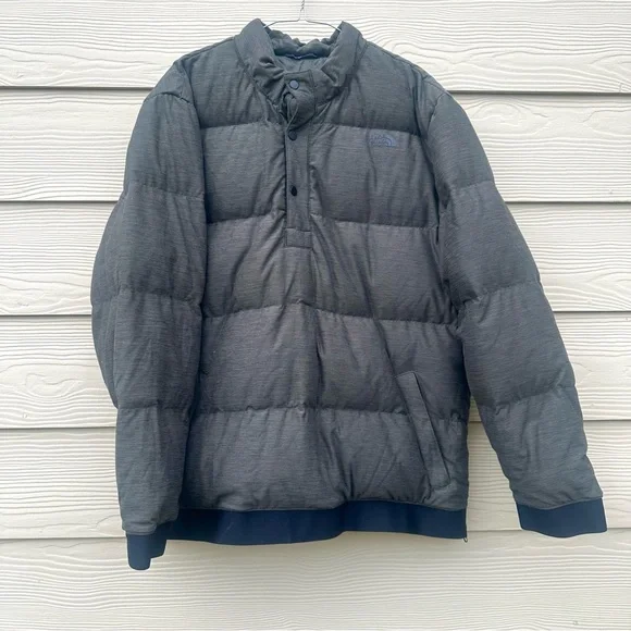 The North Face Goose‎ Down Green Pullover Puffer Jacket Mens XL Eros 550