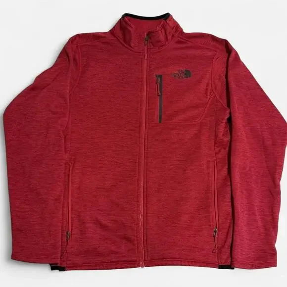 The North Face Canyonlands Full Zip — Brick Red Sz S