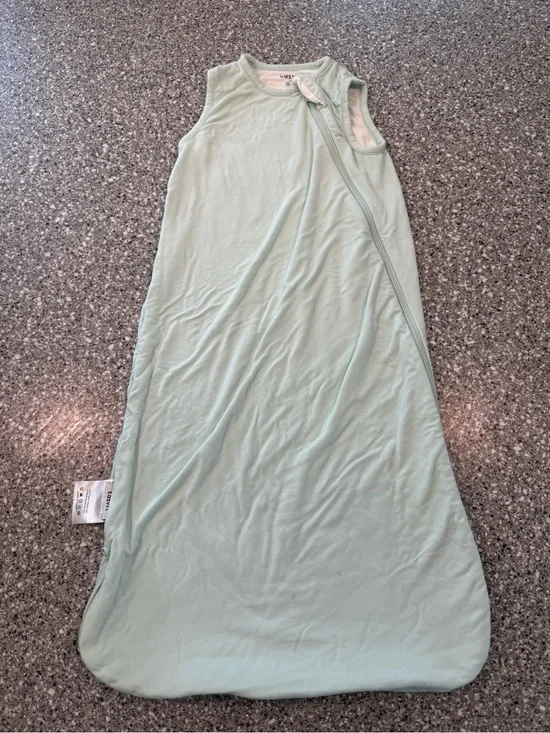 Light Mint Sleeveless Zippered Sleep Sack