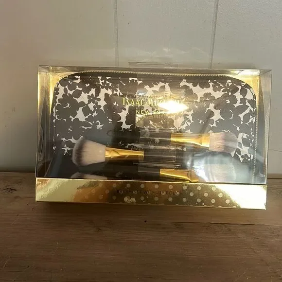 NWT Isaac Mizrahi Makeup Brush Set