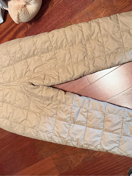 The North Face Cream Quilted Insulated Pants