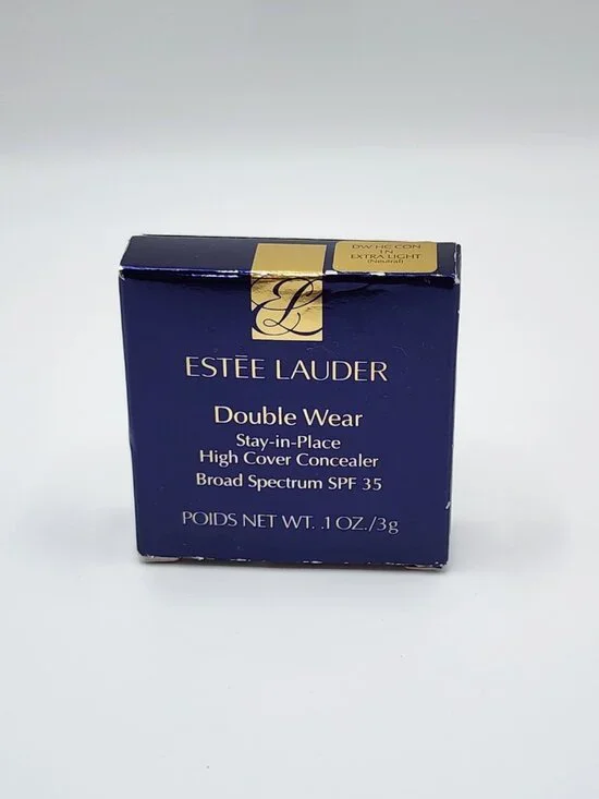 Estee Lauder Double Wear High Cover Concealer SPF 35 Extra Light Cream NIB Rare