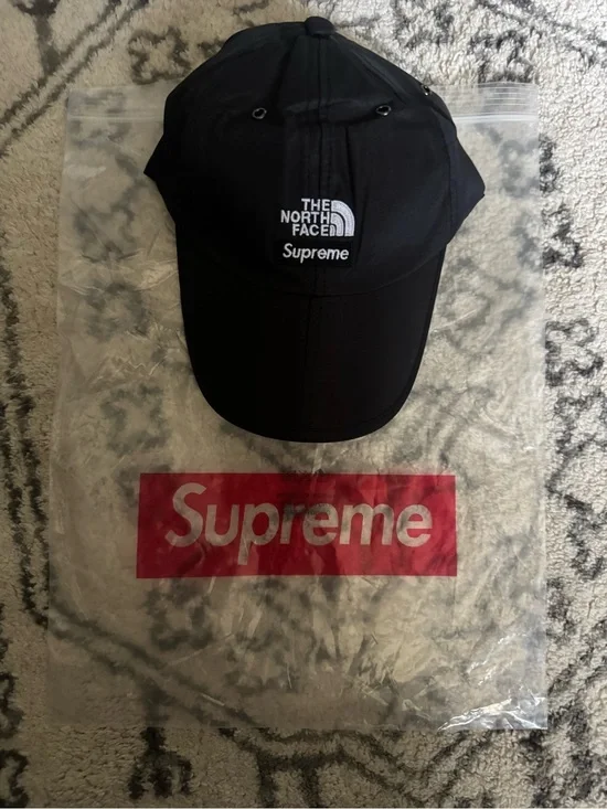 The North Face x Supreme Black Logo Cap