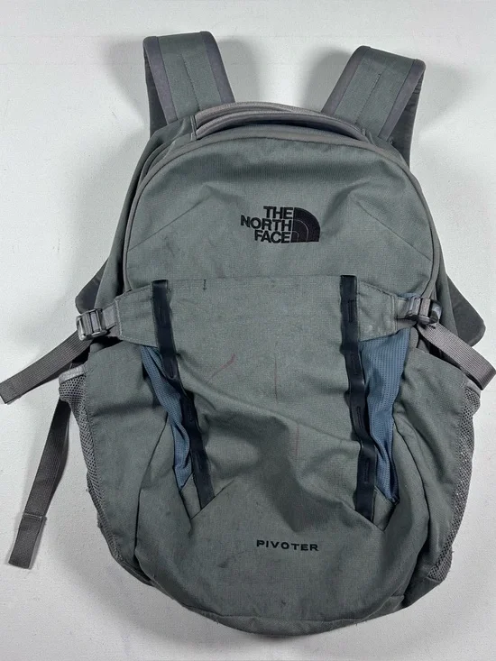 The North Face Pivoter Everyday Laptop Backpack Day Hike Bag Distressed See Pics