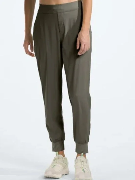 The North Face Aphrodite Joggers, Taupe Green, Size XL