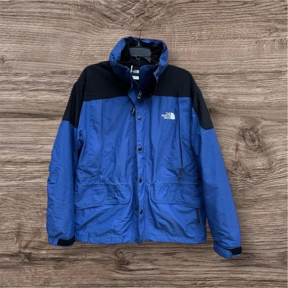 The North Face Men  Jacket Blue Small Outdoor Fall Winter