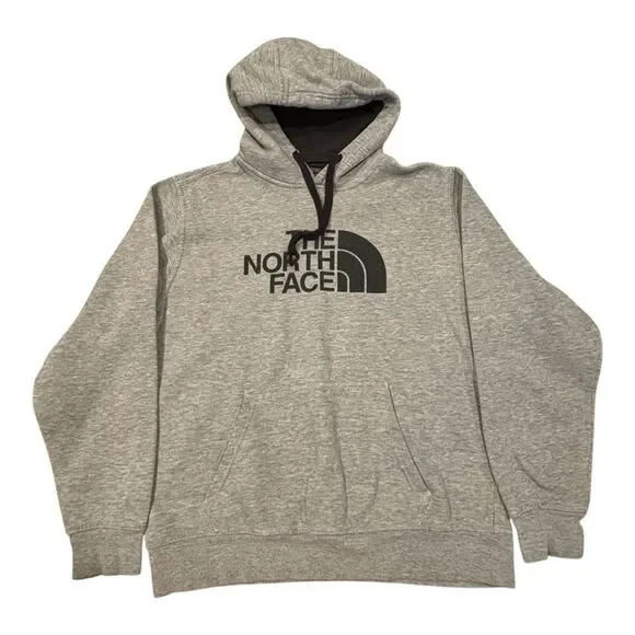 The North Face Gray Hoodie Sweatshirt M