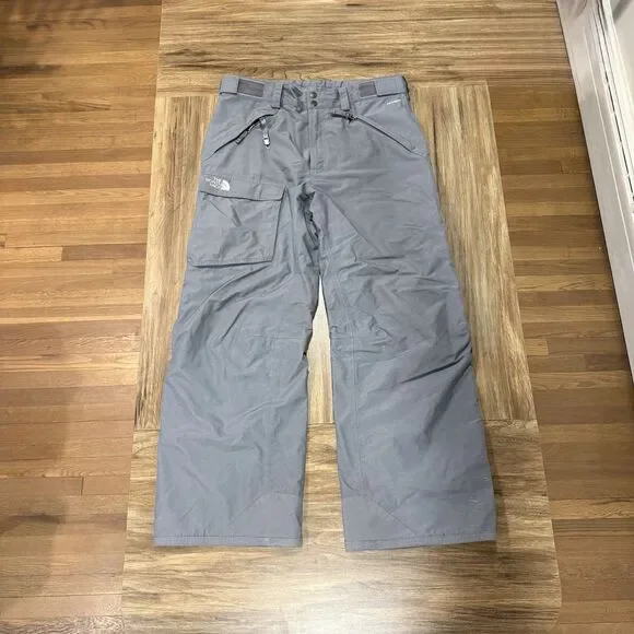 The North Face Ski Pants Men’s Medium Dark Gray Hyvent Insulated Snowboard