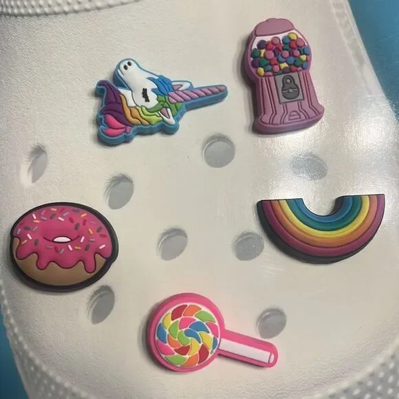 Colorful Shoe Charms Set for Kids