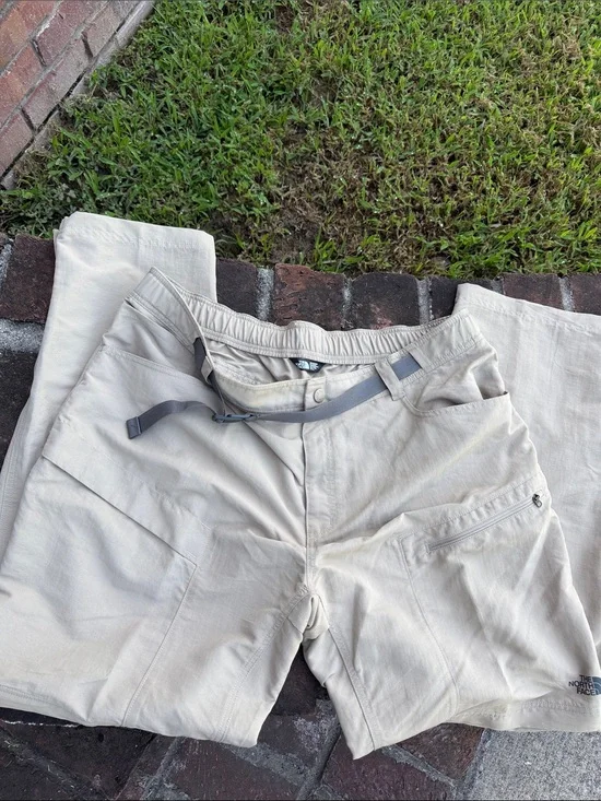 The North Face Men's Tan Convertible Pants Size XXL - Long