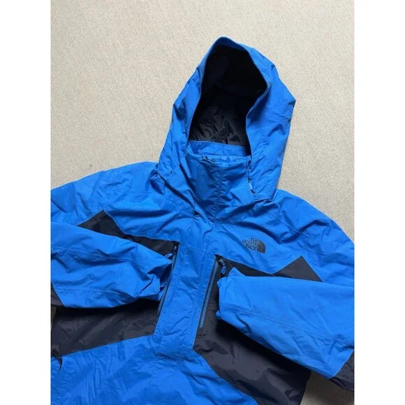 The North Face Jacket Mens XL Blue Clement Triclimate 3 in 1 Ski Winter Outdoors