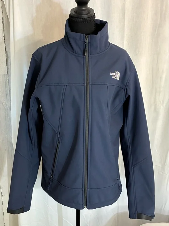 The North Face Navy Blue Softshell Jacket Men’s Sz S