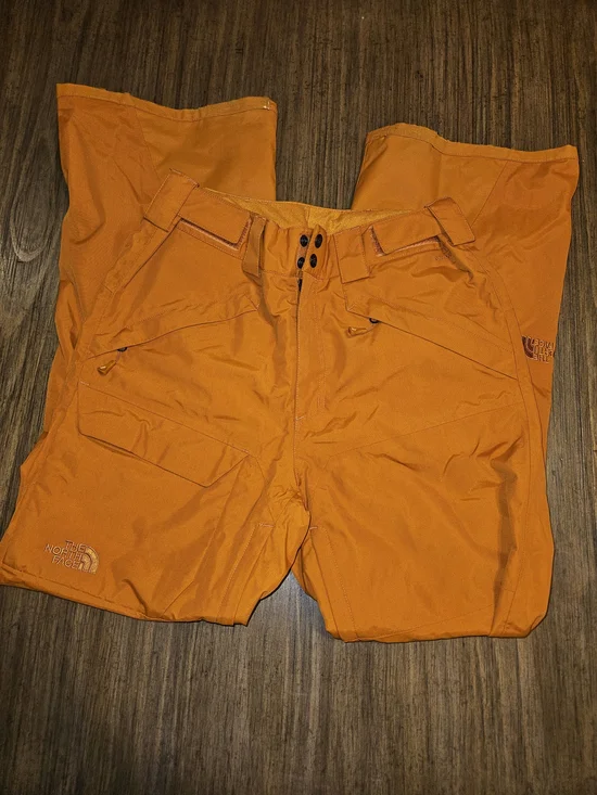 The North Face Dry Vent Orange Men's Cargo Ski Pants