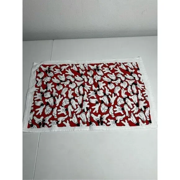 Disney Mickey Mouse  Kitchen Towel 14” X 23” 100% Cotton Scattered Hands