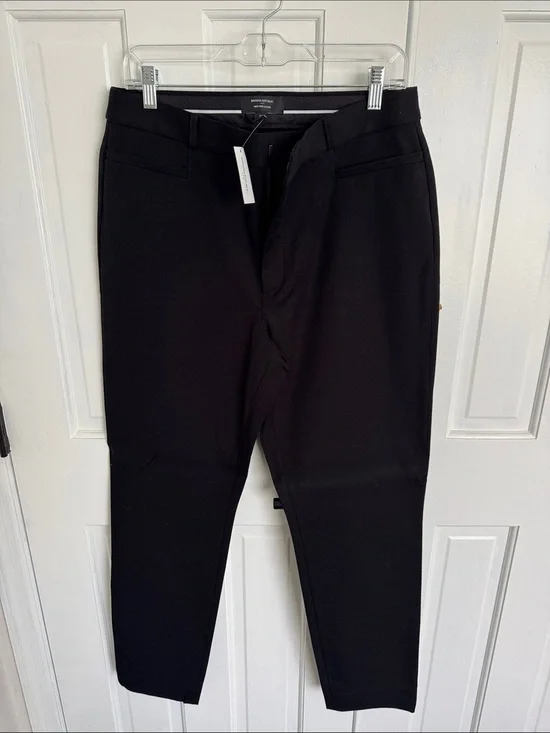 Banana Republic Black Slim Chinos