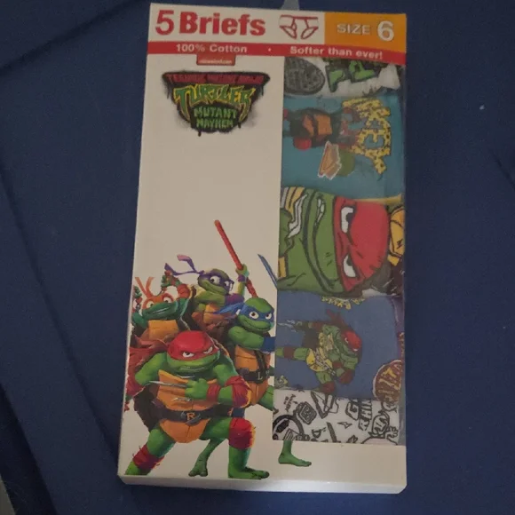 Nickelodeon Teenage Mutant Ninja Turtles Kids Briefs
