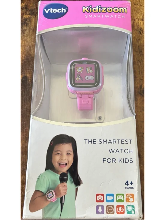 New Vtech Kidizoom Smart Watch DX3 Smartwatch For Kids Touch Screen Pink