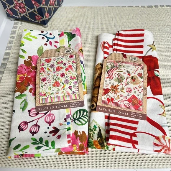 Michel Design Works 2 Pc Kitchen Towels 20x 28