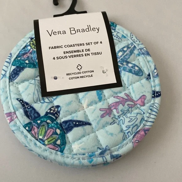 Vera Bradley fabric coasters new