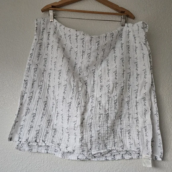cloud island muslin swaddle