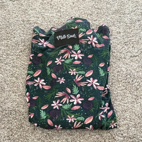 Milk Snob Floral Nursing Cover Blanket Car Seat Canopy Baby