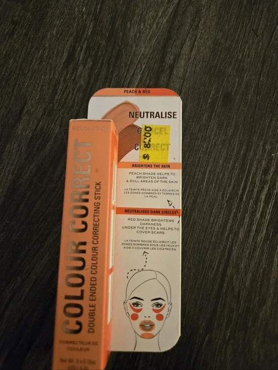 *Makeup Revolution dual-ended color correcting stick