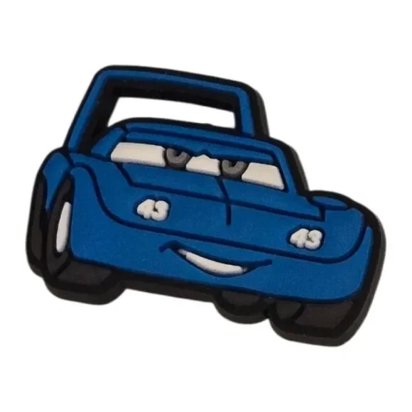 CARS Lightning McQueen Croc Shoe Charms | Fun Jibbitz Style Disney Cartoon Blue
