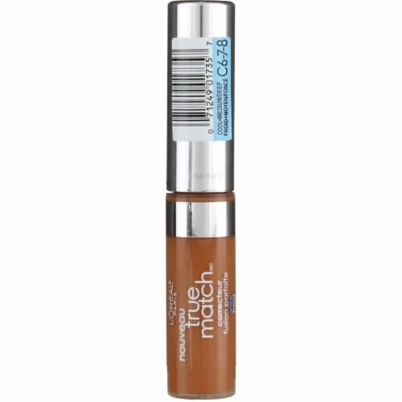 4 x L'Oreal True Match Concealer C6-7-8 Medium/Deep