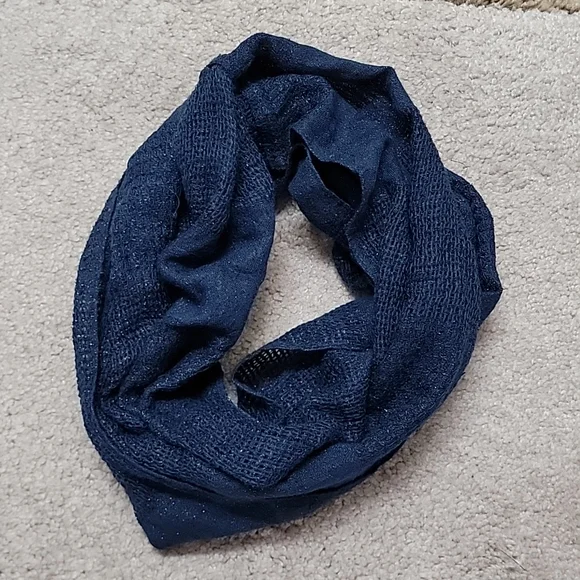 Children's Place Scarf - Speckled Navy Blue (Youth One Size)