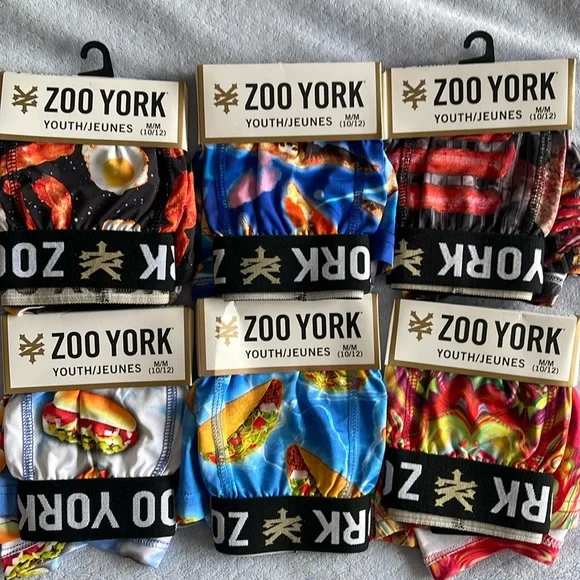 ZOO YORK BOXER BRIEF X 6
